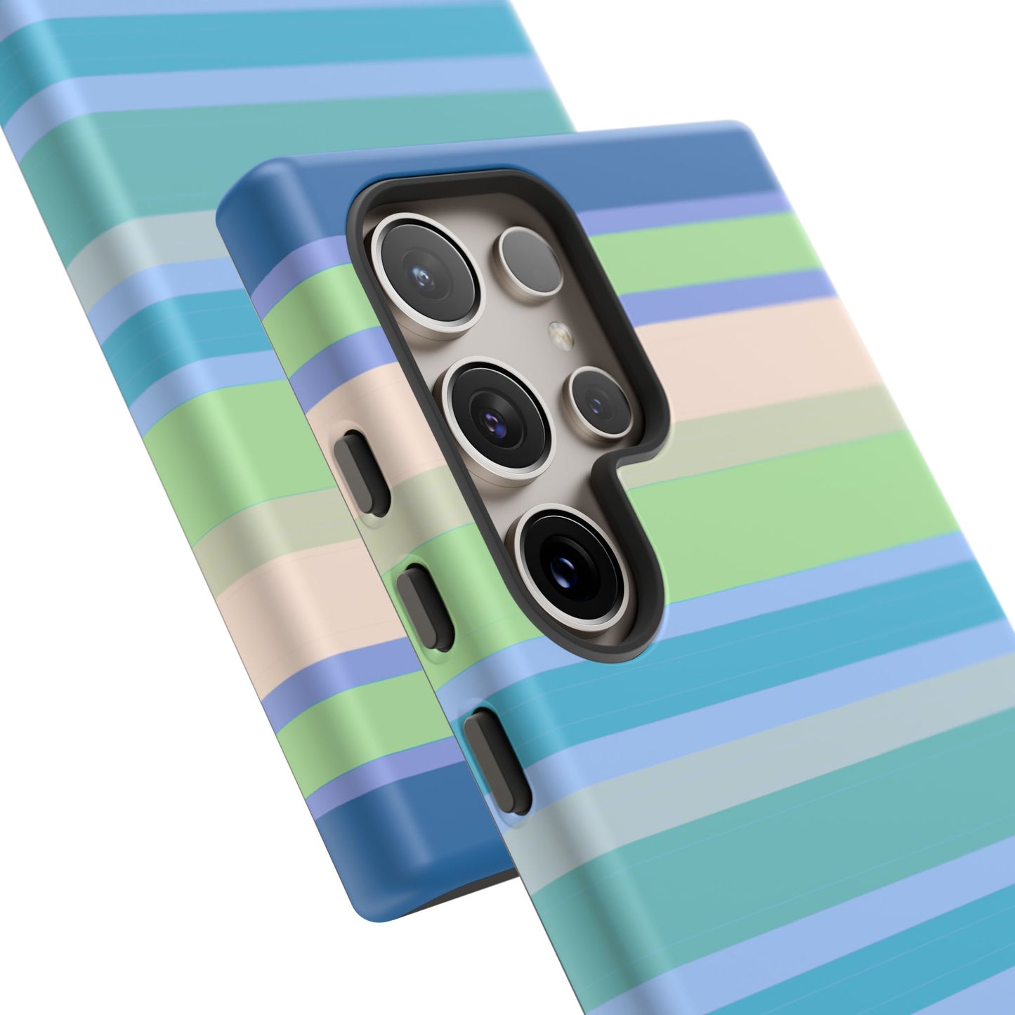 Cool Blue Stripes Phone Case| Tough Case