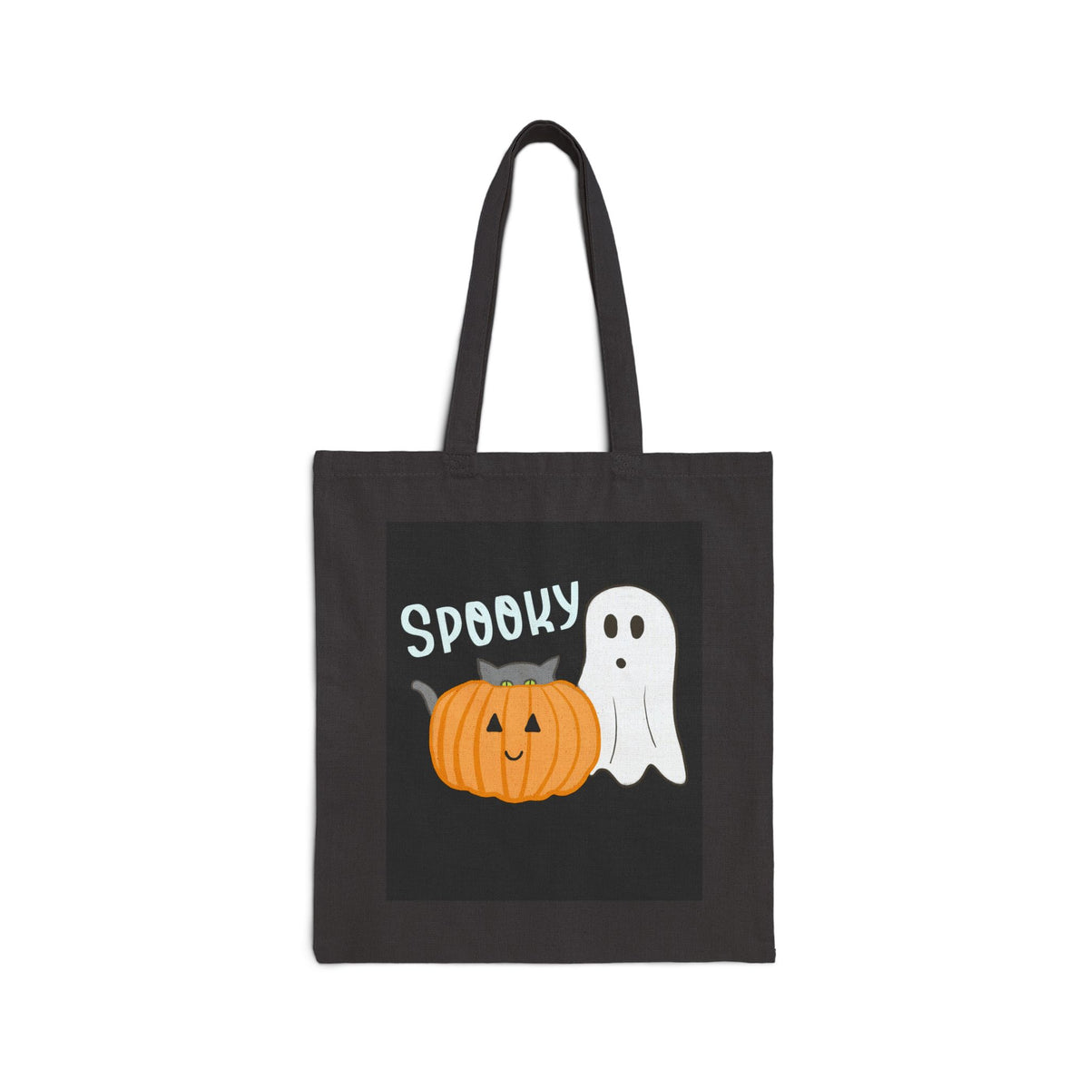 Halloween Spooky Tote Bag, Eco-Friendly Shopping Bag, Trick or Treat Gift, Pumpkin Ghost Canvas Bag, Cute Reusable Grocery Tote, [...]