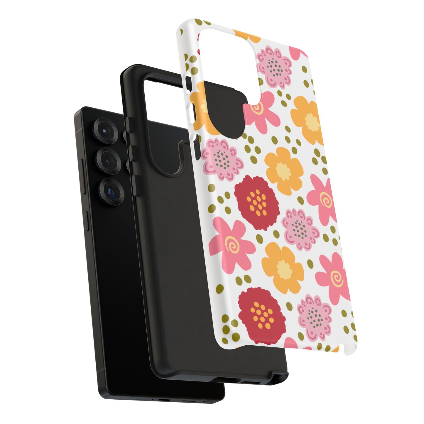 Phone Case, Spring Floral Design, Tough Phone Case
