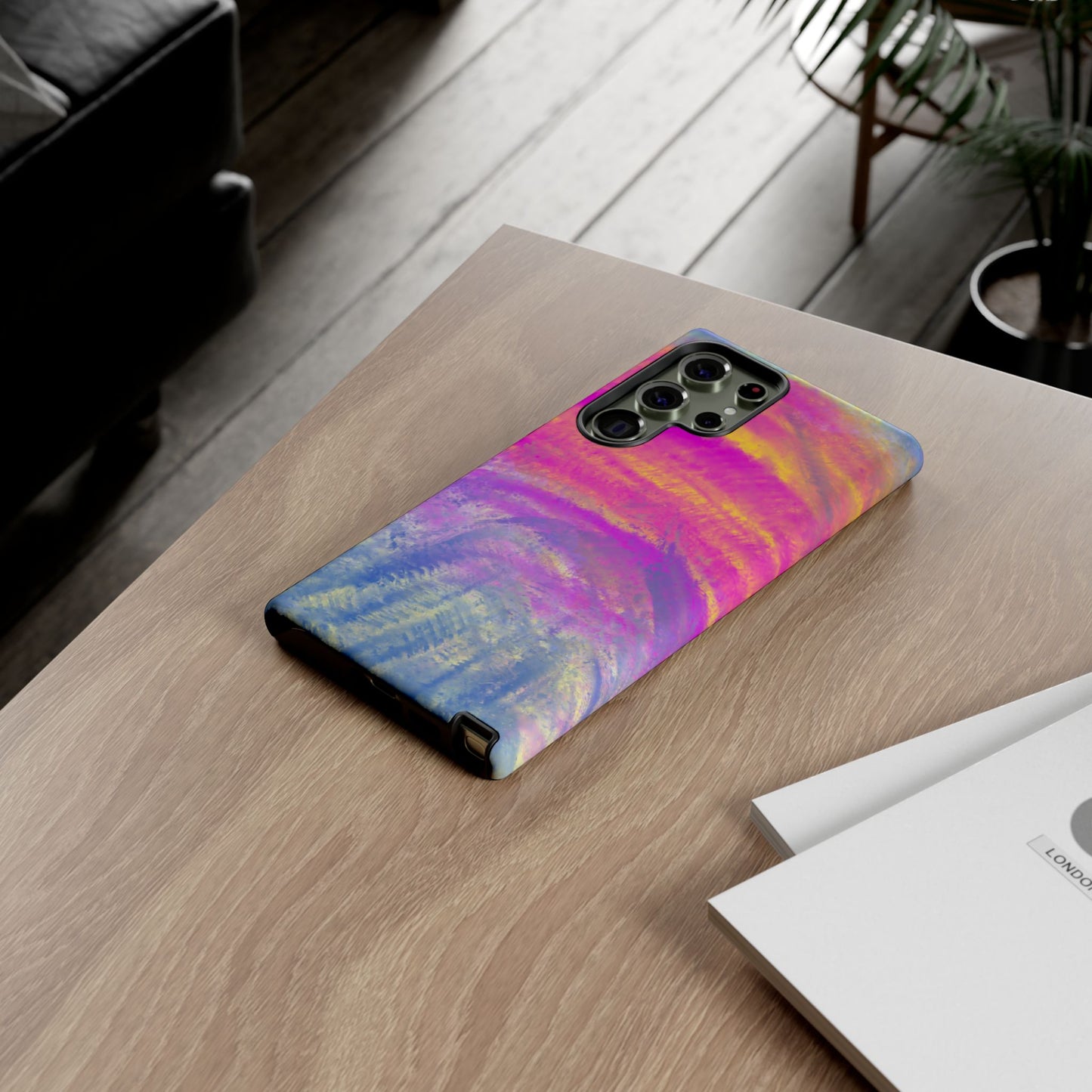 Chalky Impressions Pink Phone Case| Tough Case