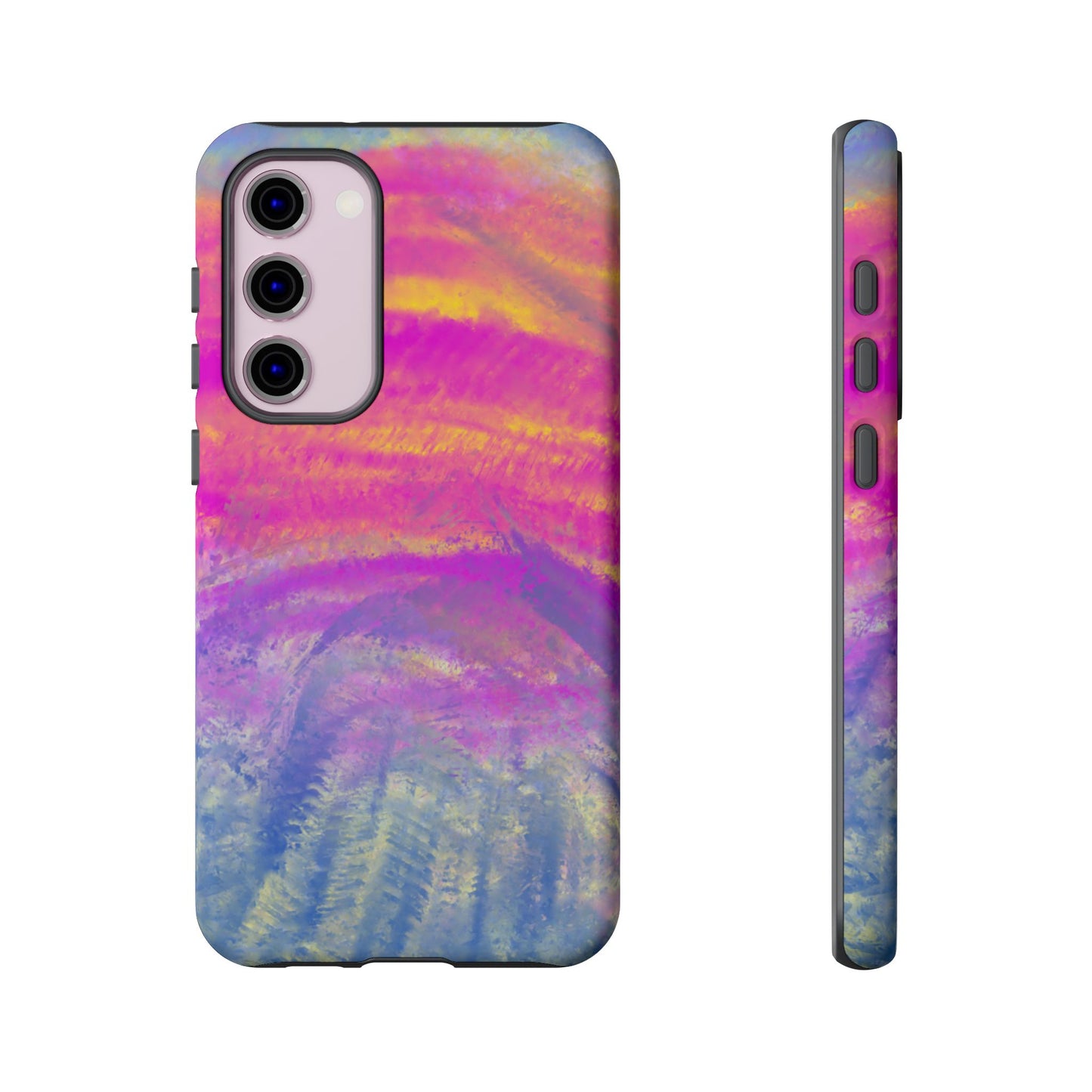 Chalky Impressions Pink Phone Case| Tough Case