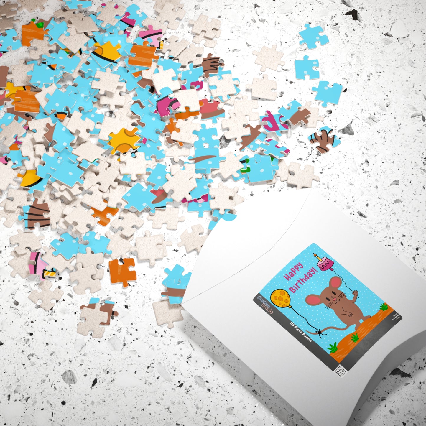Puzzle, Mocha Mouse Birthday Party, Jigsaw Puzzle, Family Fun, 110-520 Pieces