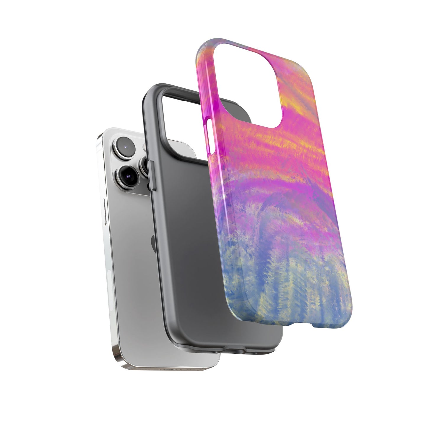 Chalky Impressions Pink Phone Case| Tough Case