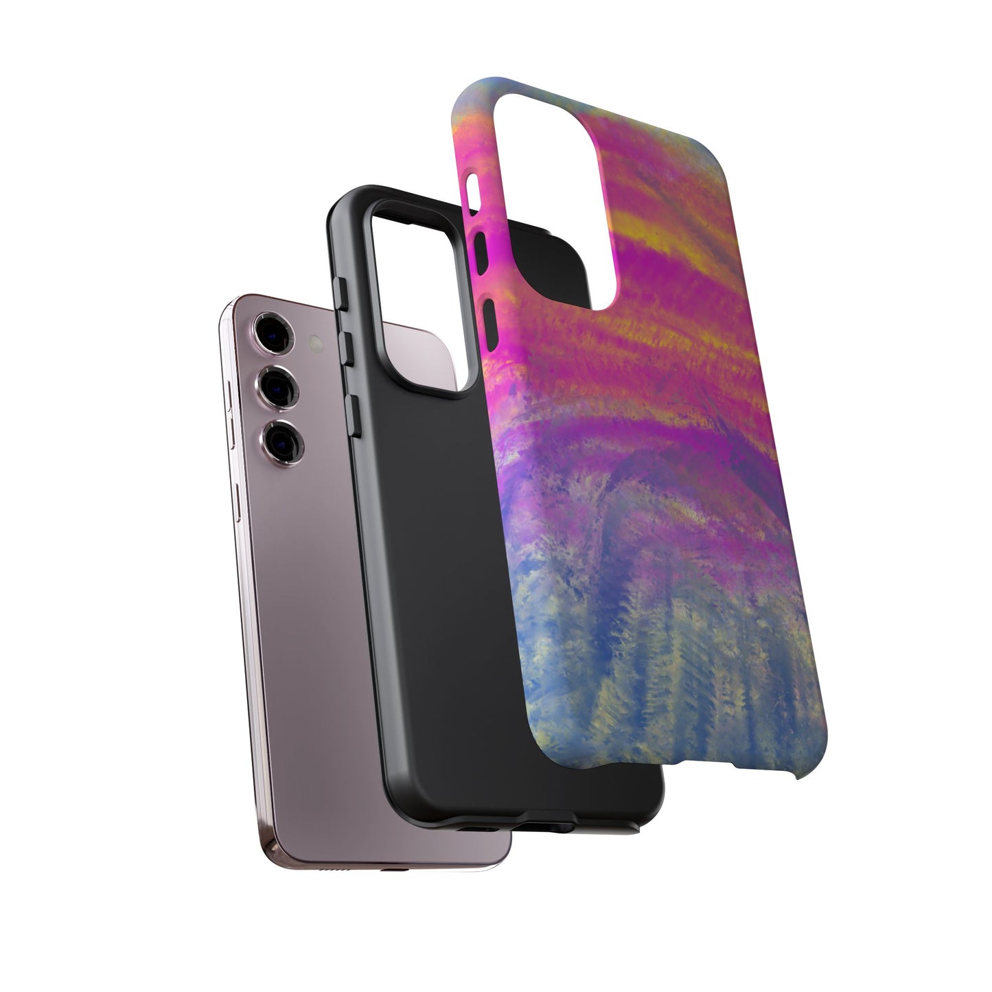 Chalky Impressions Pink Phone Case| Tough Case