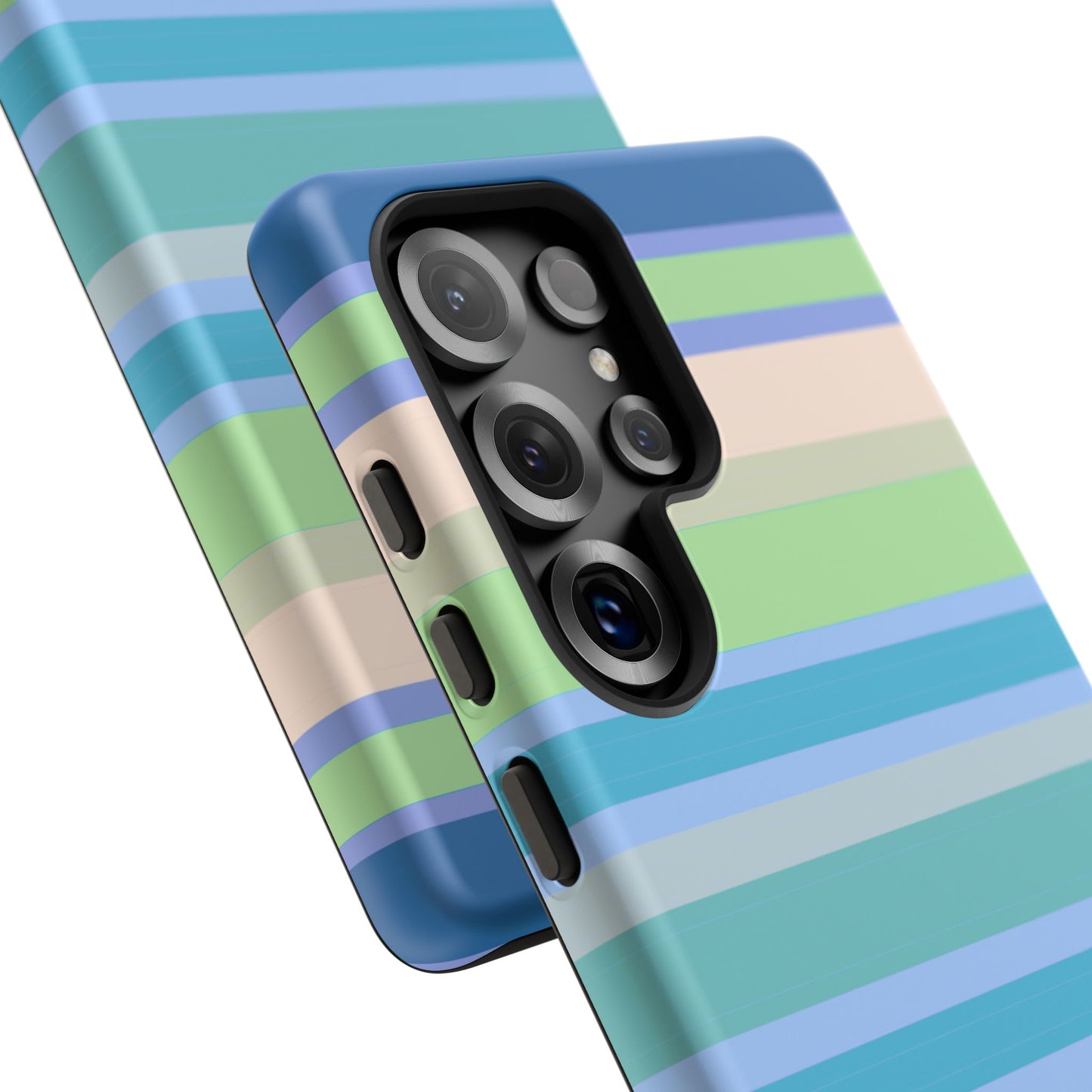 Cool Blue Stripes Phone Case| Tough Case
