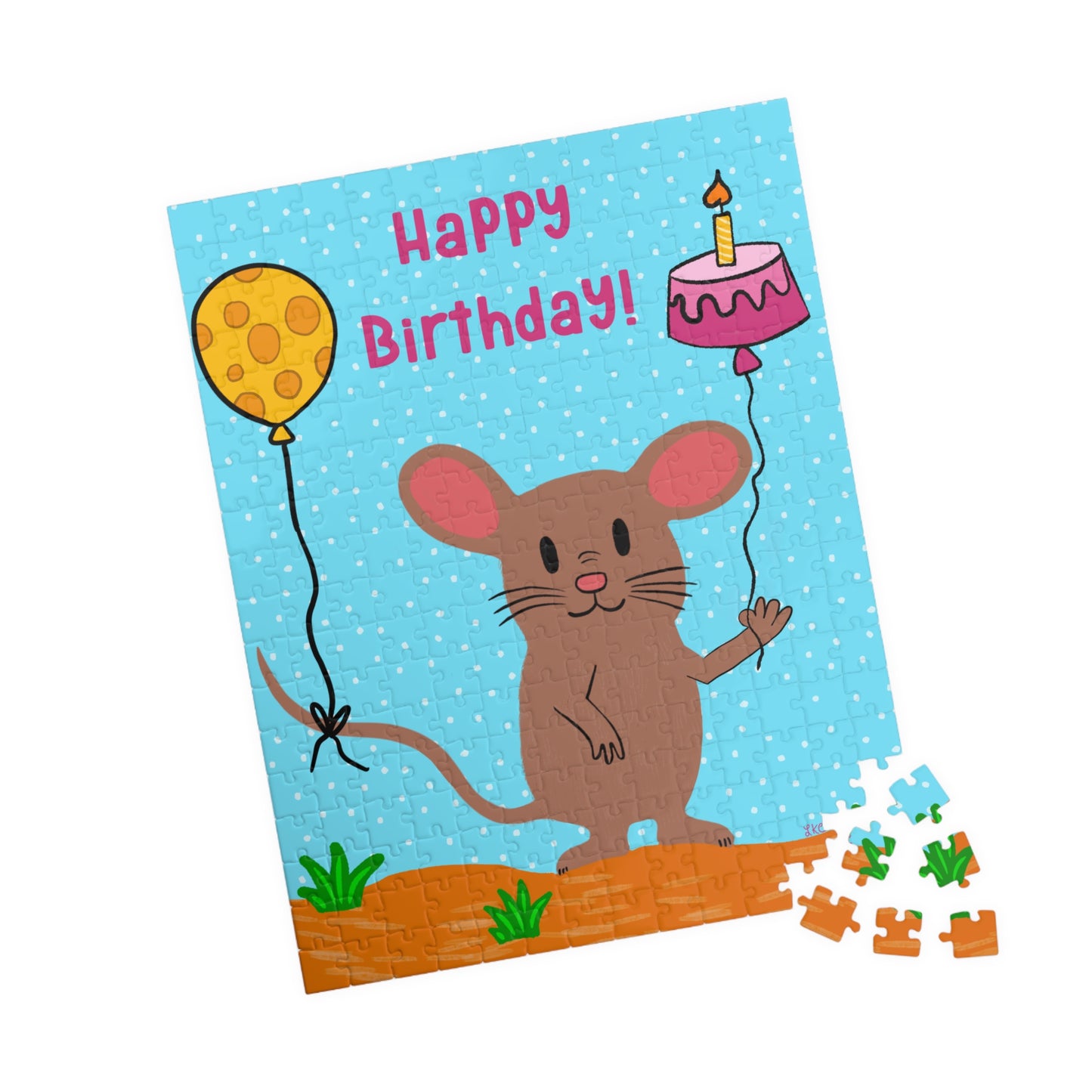Puzzle, Mocha Mouse Birthday Party, Jigsaw Puzzle, Family Fun, 110-520 Pieces