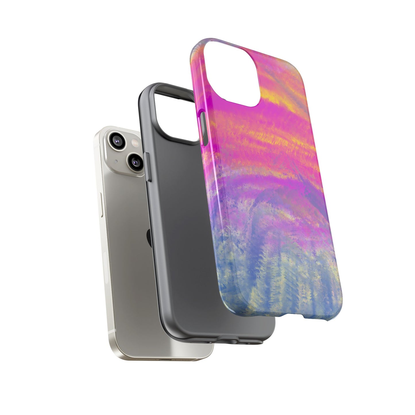 Chalky Impressions Pink Phone Case| Tough Case