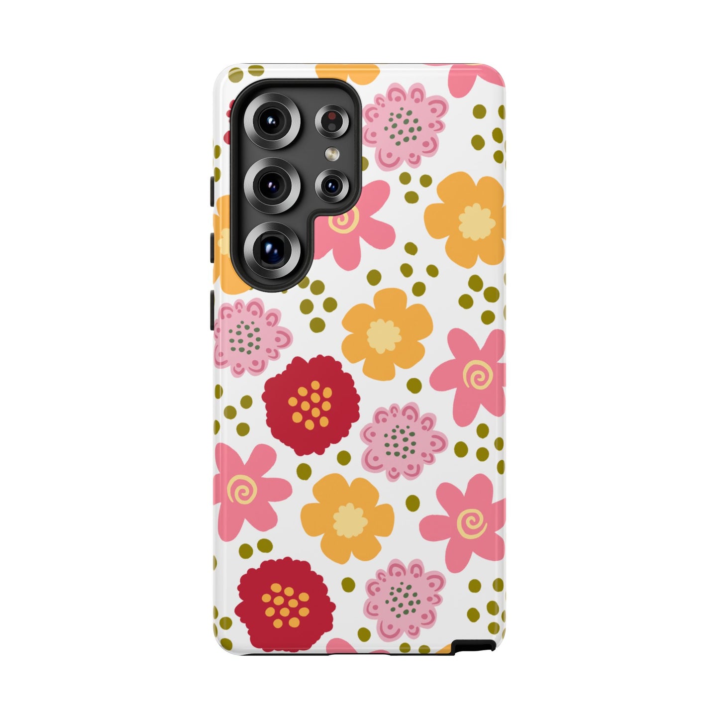 Phone Case, Spring Floral Design, Tough Phone Case
