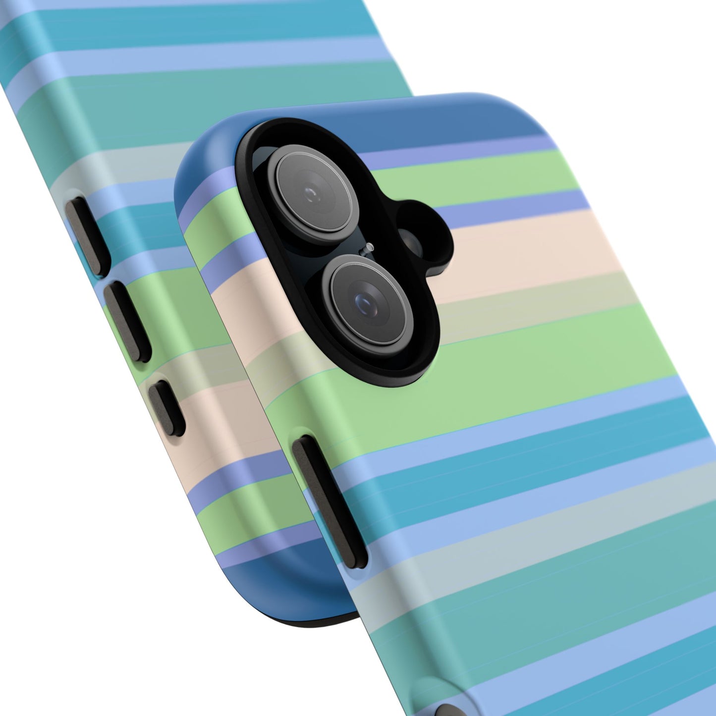 Cool Blue Stripes Phone Case| Tough Case