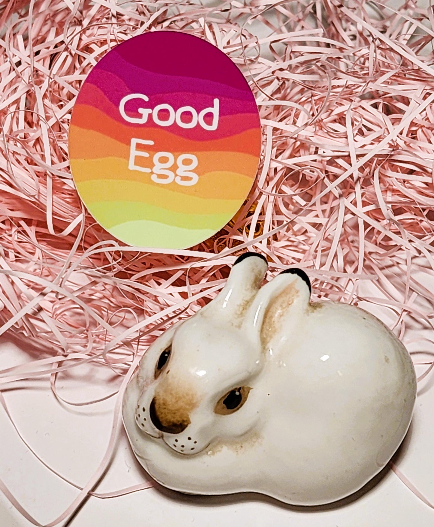 Sticker, "Good Egg" Colorful Egg Sticker, Choose Color, Vinyl, Die-Cut, 3 Inch