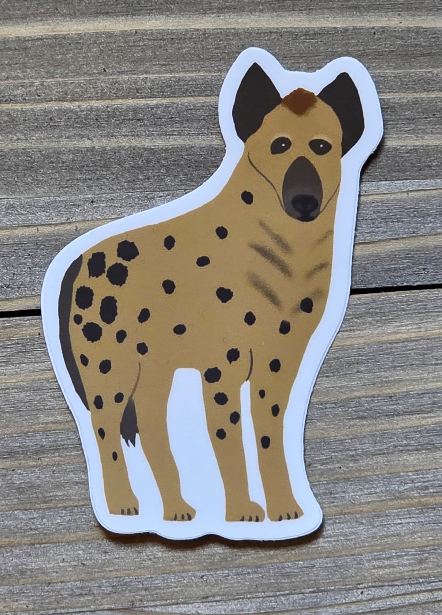 Sticker, Hyena Design, Vinyl, 3 Inches