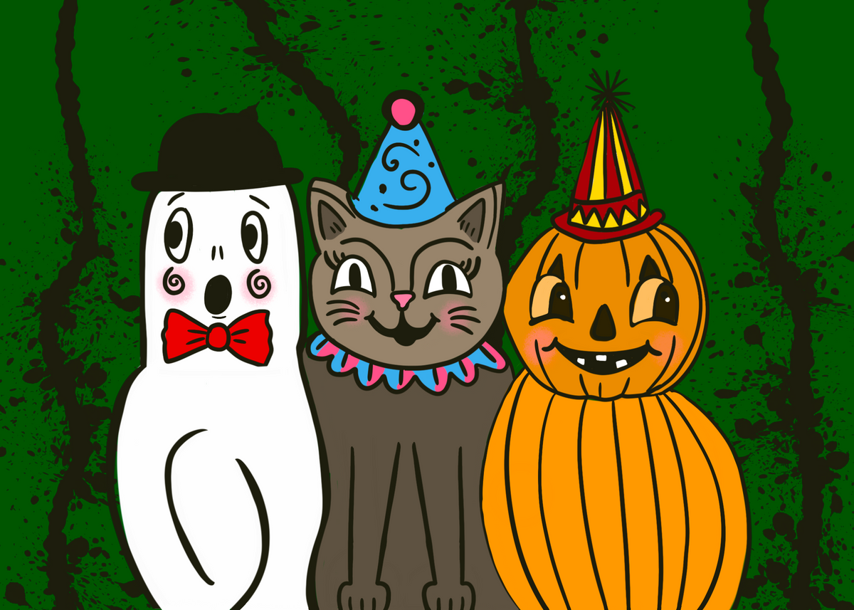 Free Play Mail Club - October Theme: School Halloween Carnival