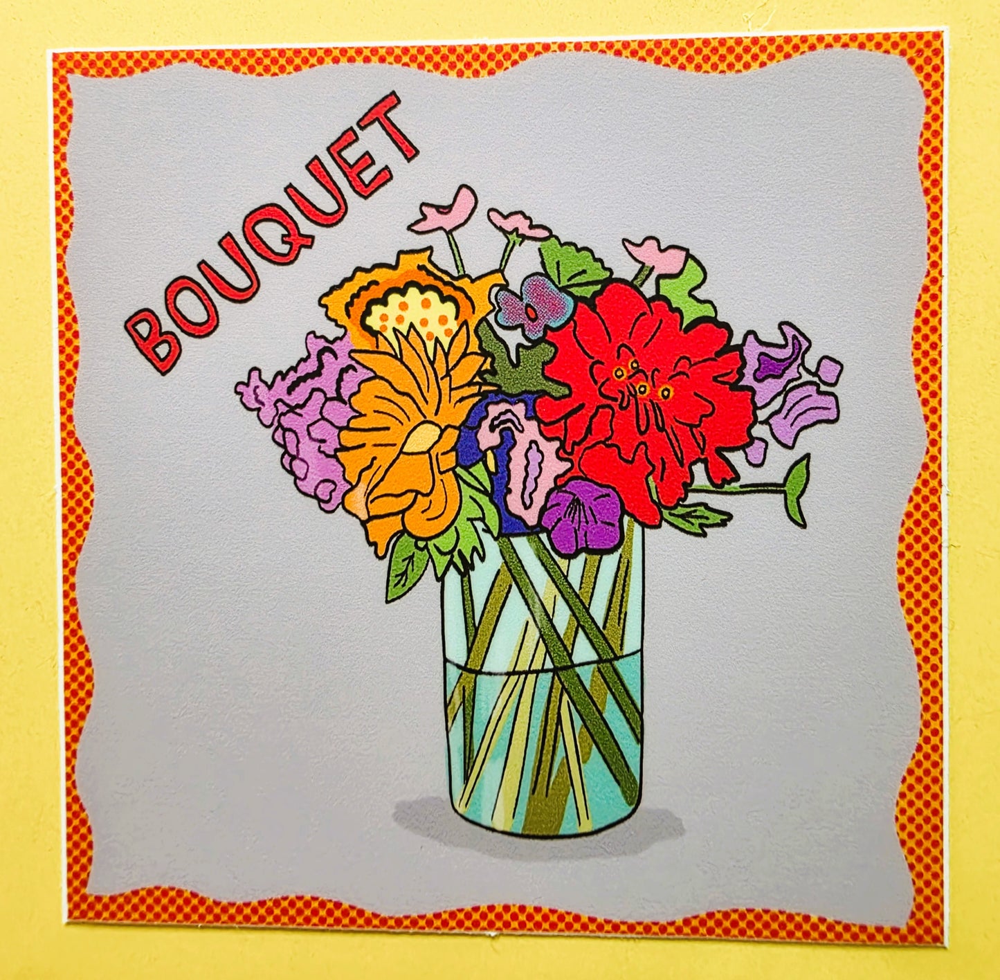 Floral Sticker Pack-8 Vinyl water-proof Stickers