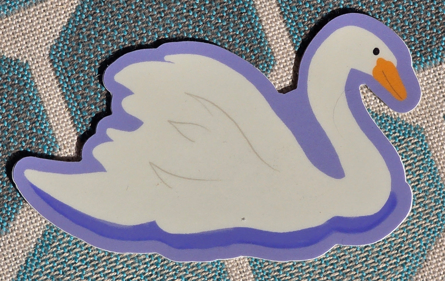 Swan Vinyl Sticker