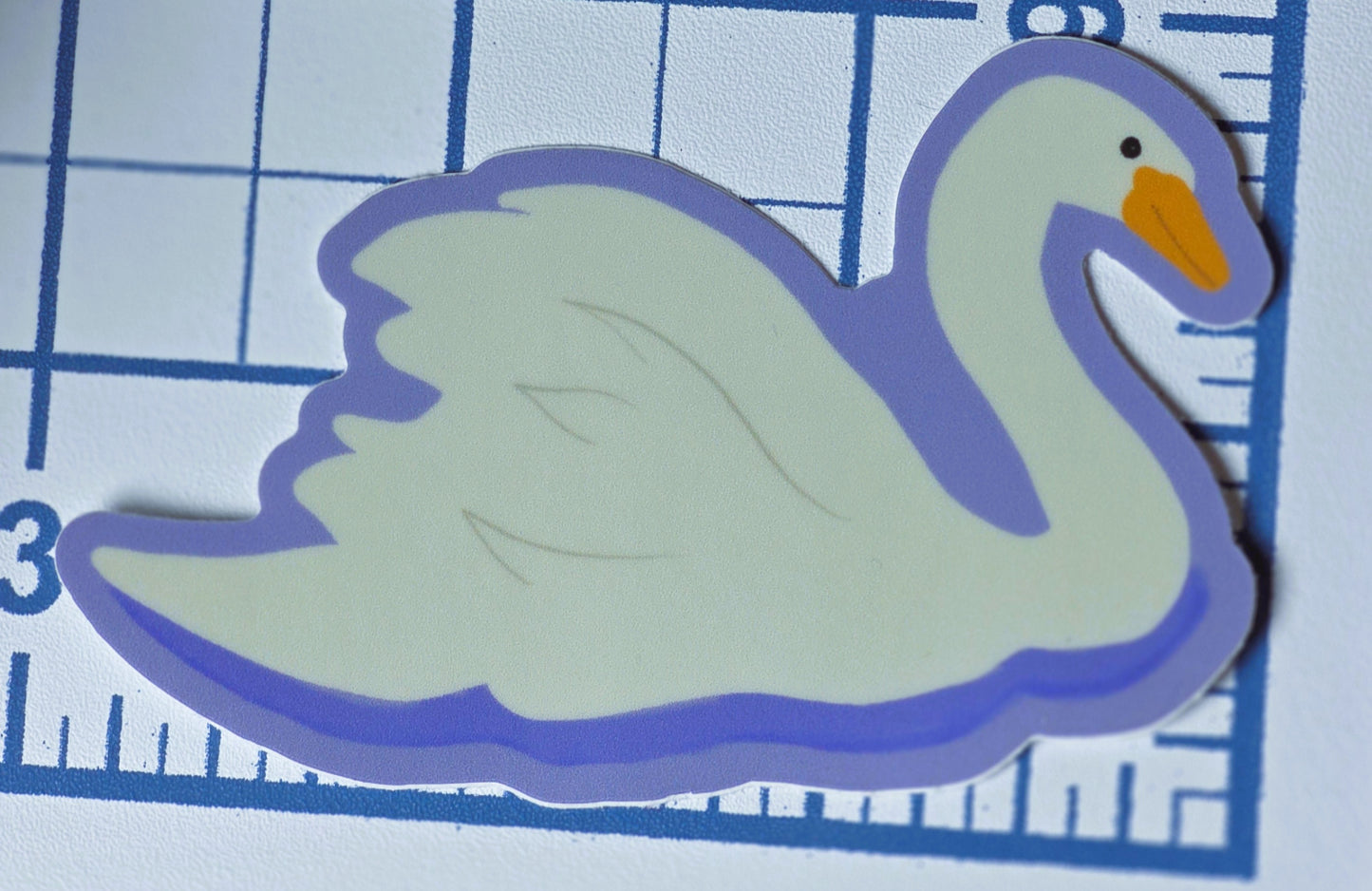 Swan Vinyl Sticker