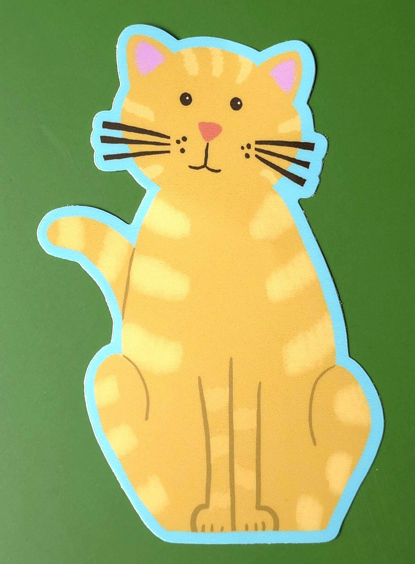 Cat Themed Sticker Pack, 7 Cat Stickers, Vinyl decals